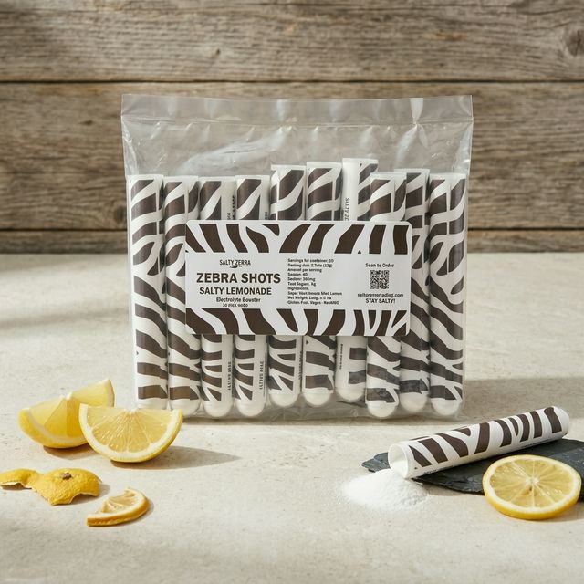 Zebra Shots Herd Pack — 10-count single-serve test tubes